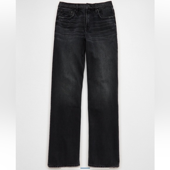 American Eagle Outfitters Denim - American Eagle Women’s Strigid High-Waisted Stovepipe Jeans in Black Blaze